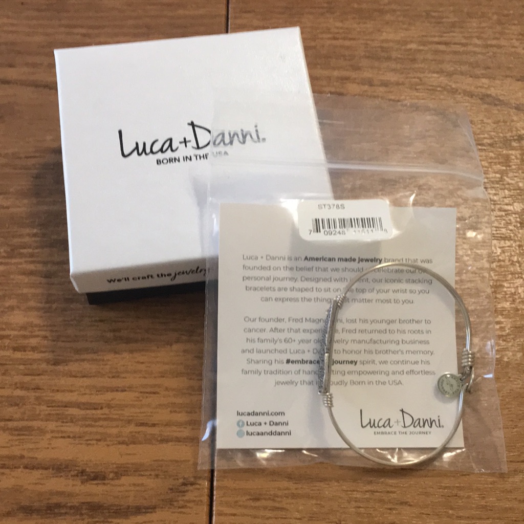 Luca Danni Angel Wing Bangle Bracelet New 23$